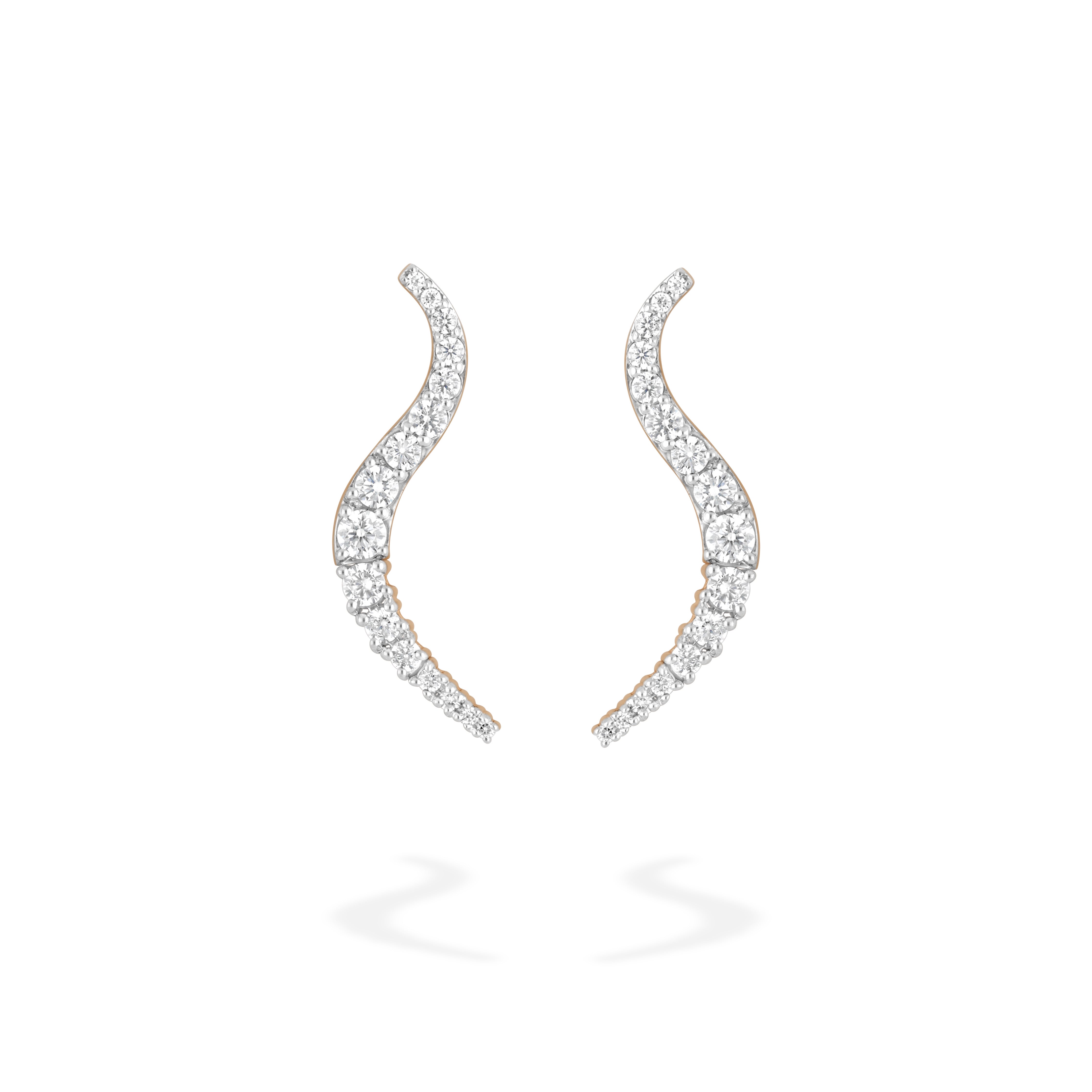 Boucles d’oreilles Solar Diamants