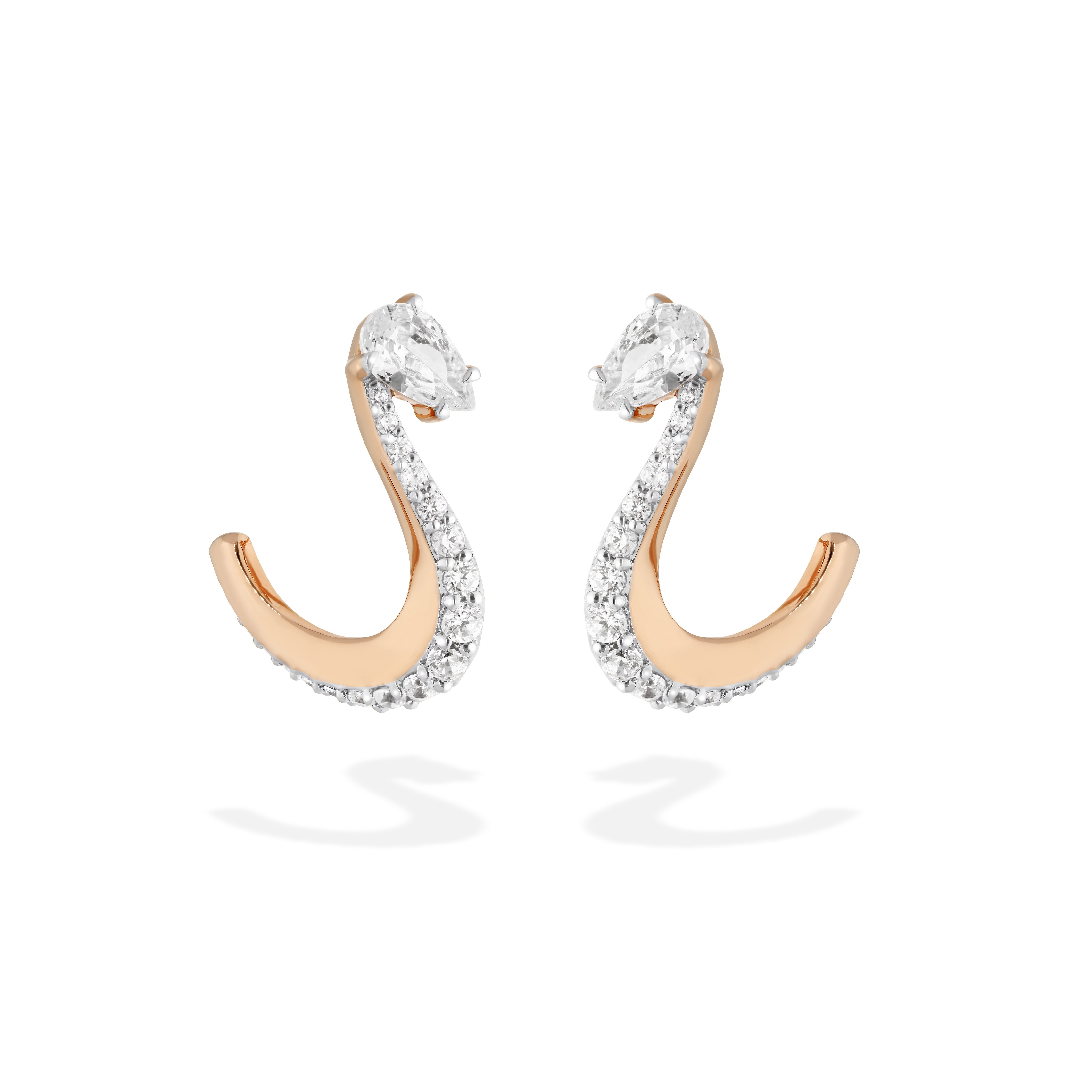 Boucles d’oreilles Nova Pavés Diamants