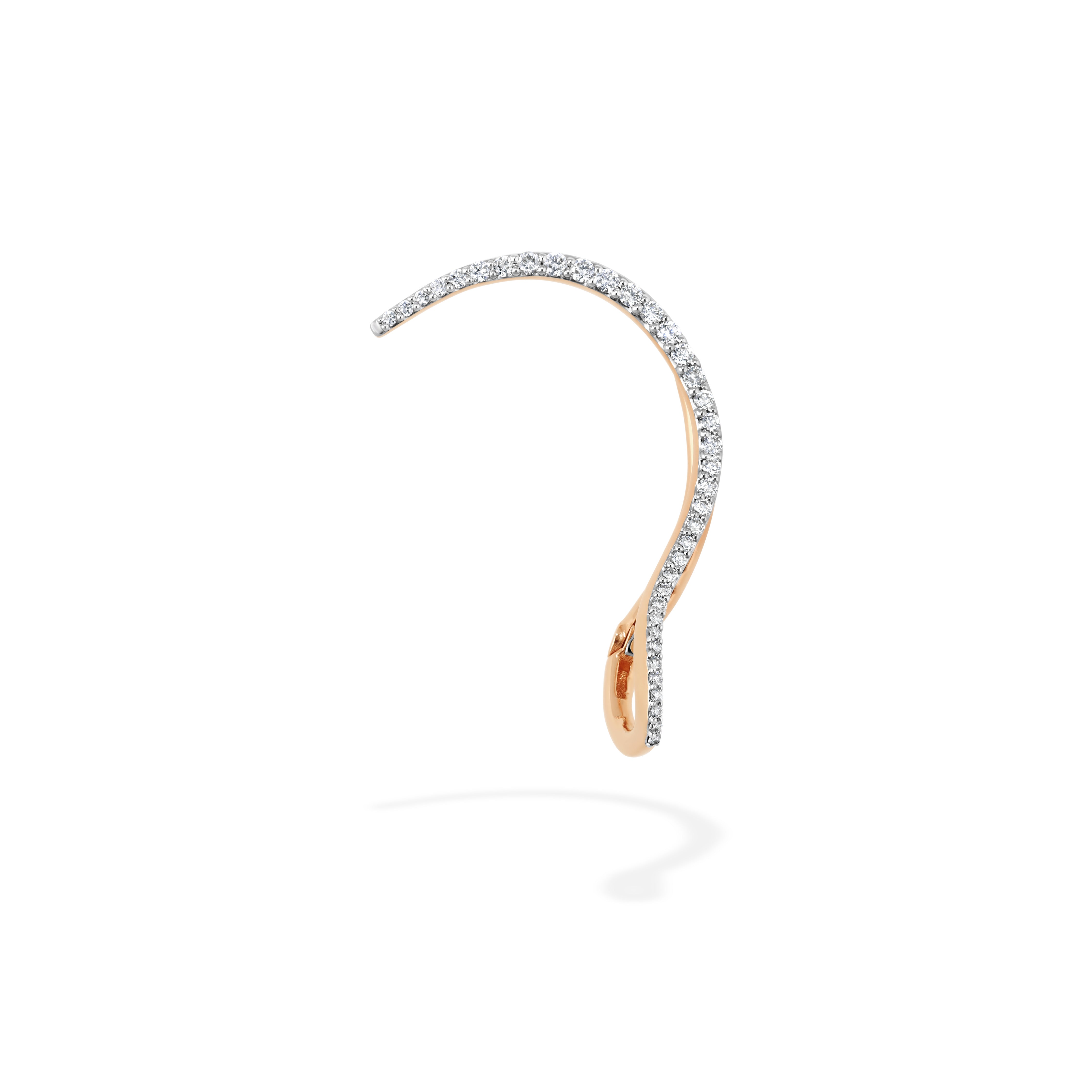 Boucle d’oreille Queen Wave Diamants