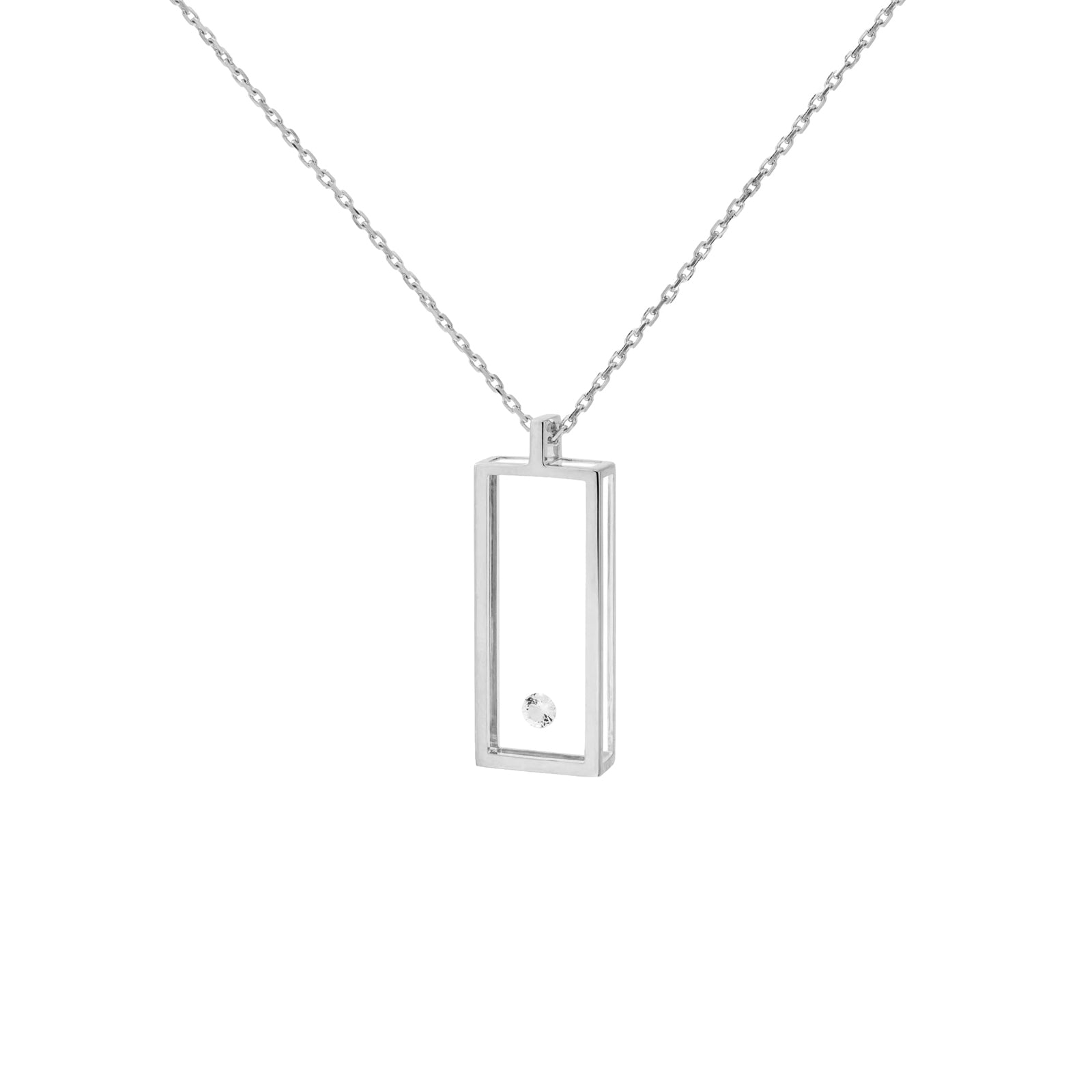 Collier Rectangle Or